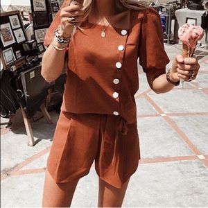 STORETS Ariel Melodie Shirt and Shorts Set